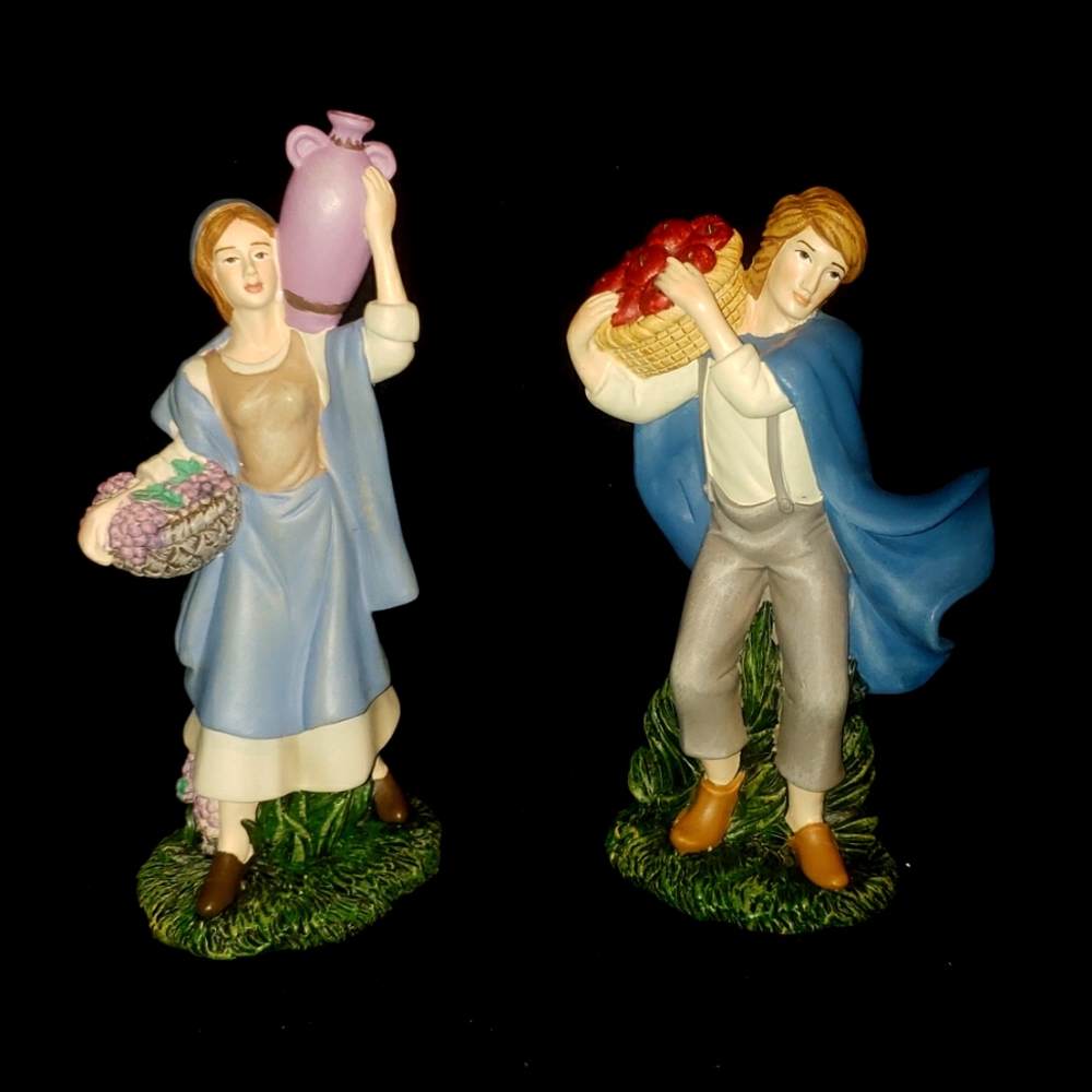 Thomas Kinkade Devoted Peasant & BearingBeautifulGifts, Hawthorne Village